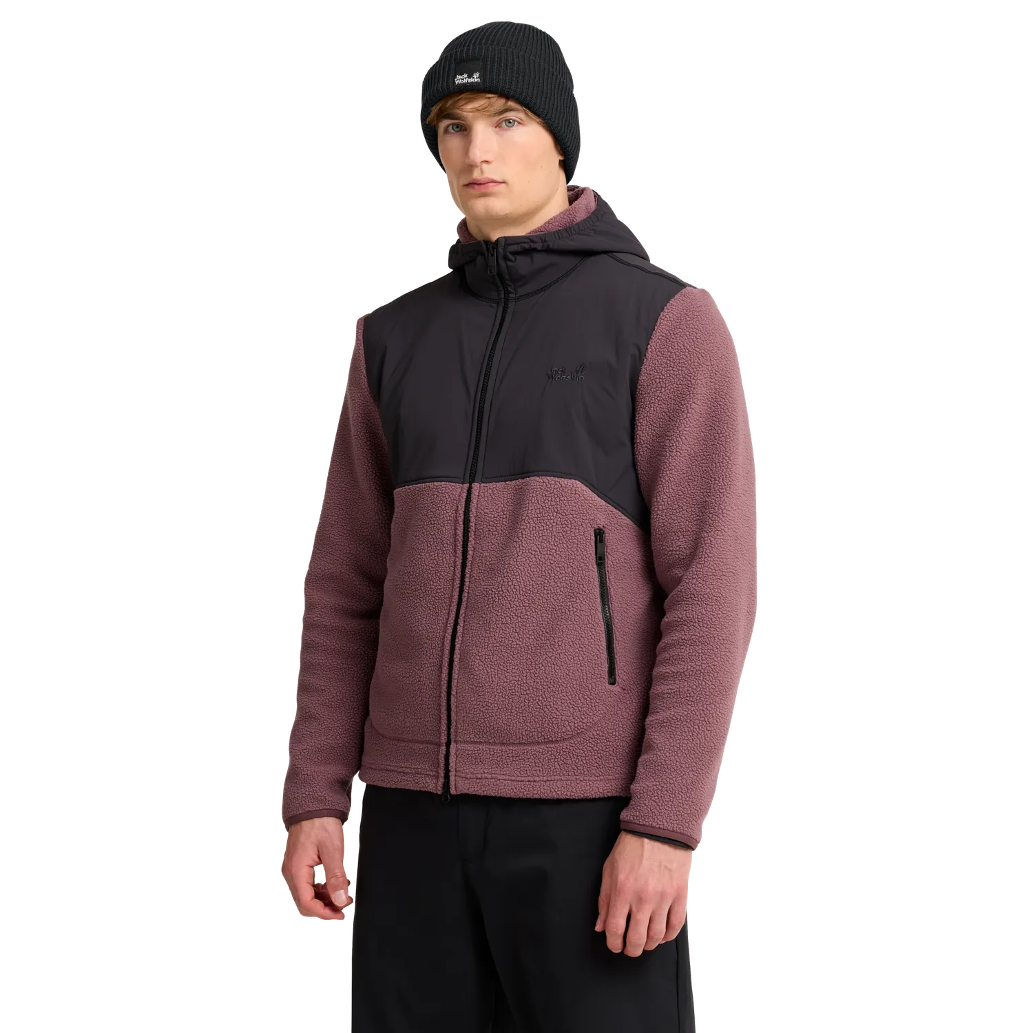 Jack Wolfskin Pergamon Beanie bonnet coupe-vent polaire