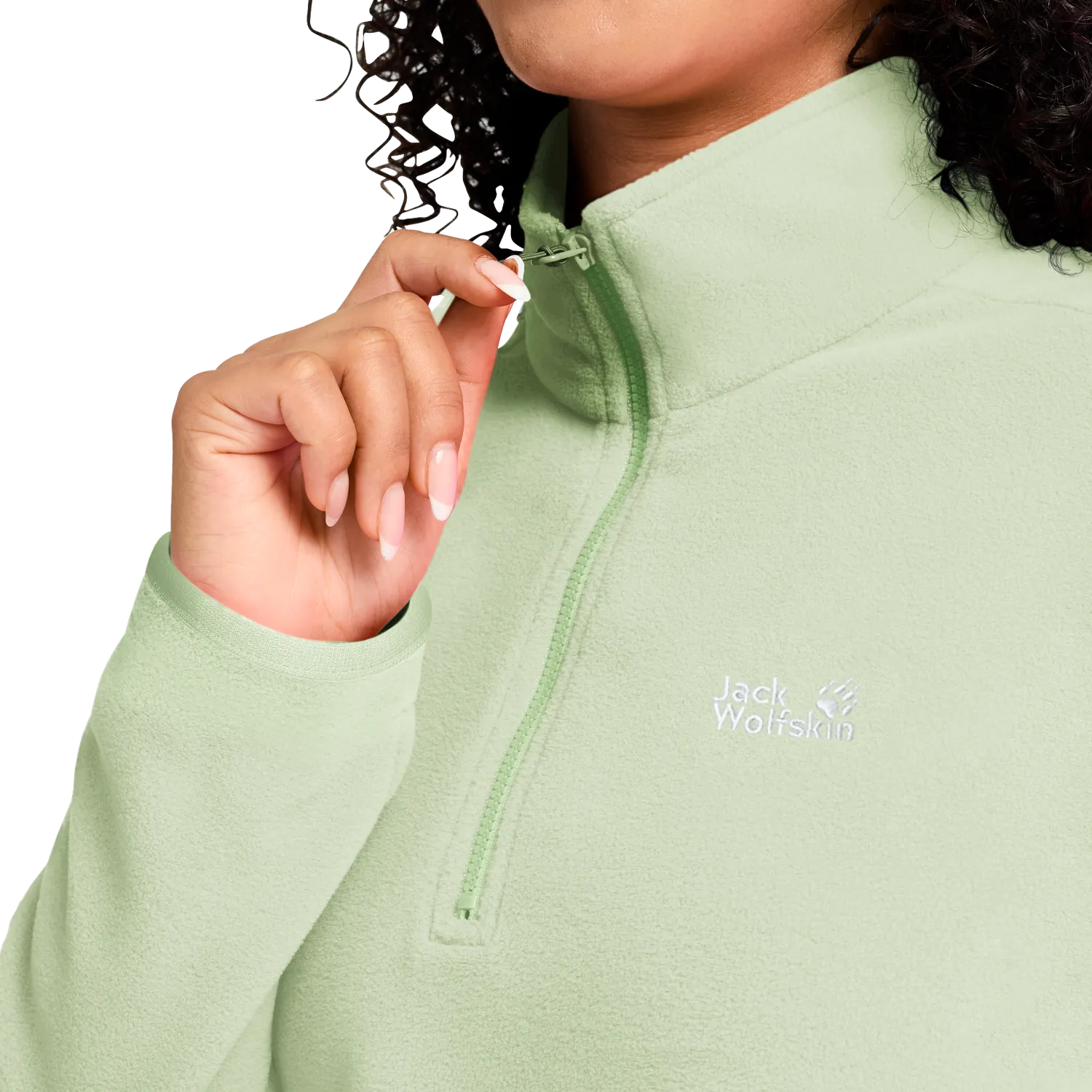 Jack Wolfskin Taunus 100 HZ W polaire demi-zip
