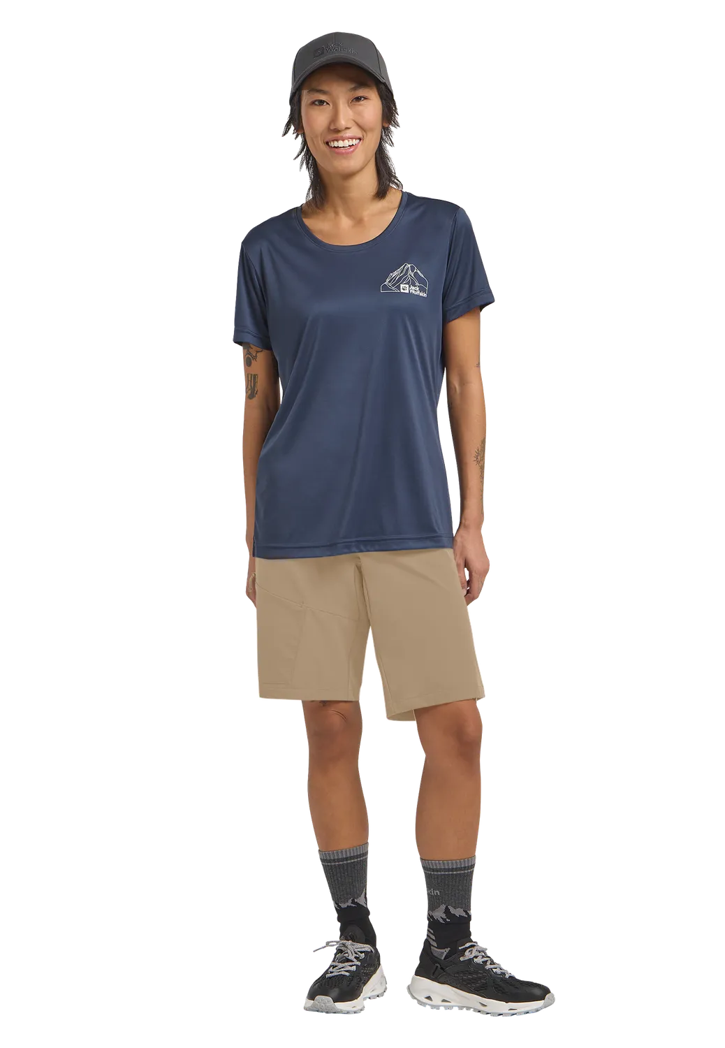 JACK WOLFSKIN PICO TRAIL SHORTS W bermuda femme 42