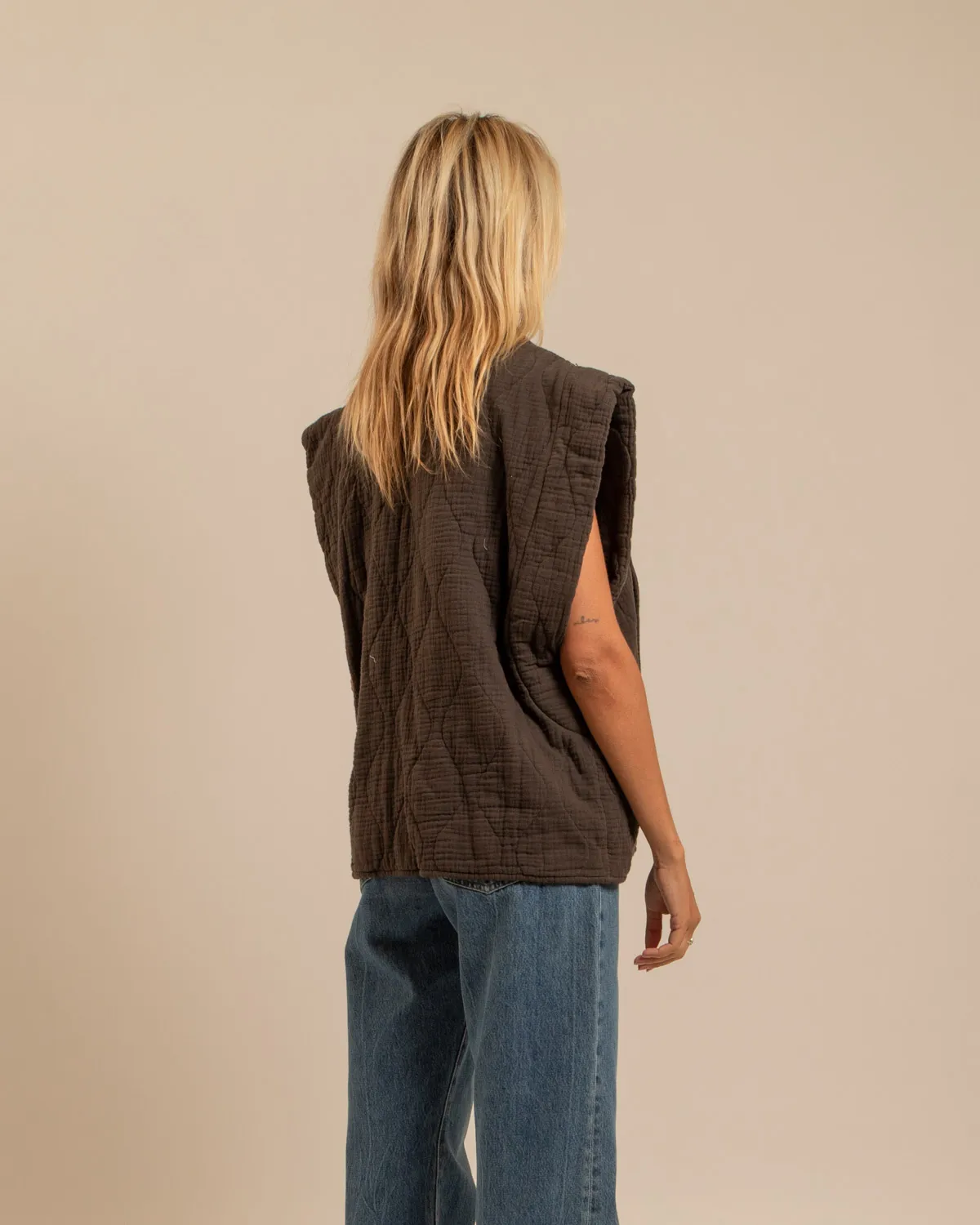 Aokyanos Brooklyn Chocolat veste coton taille unique