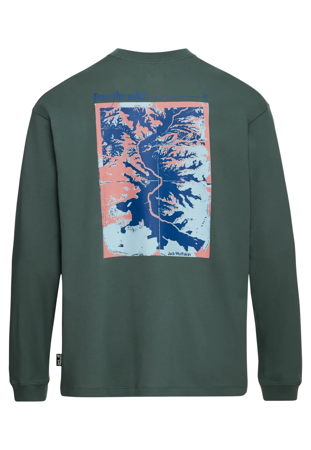 Jack Wolfskin Confident LS T t-shirt homme coton