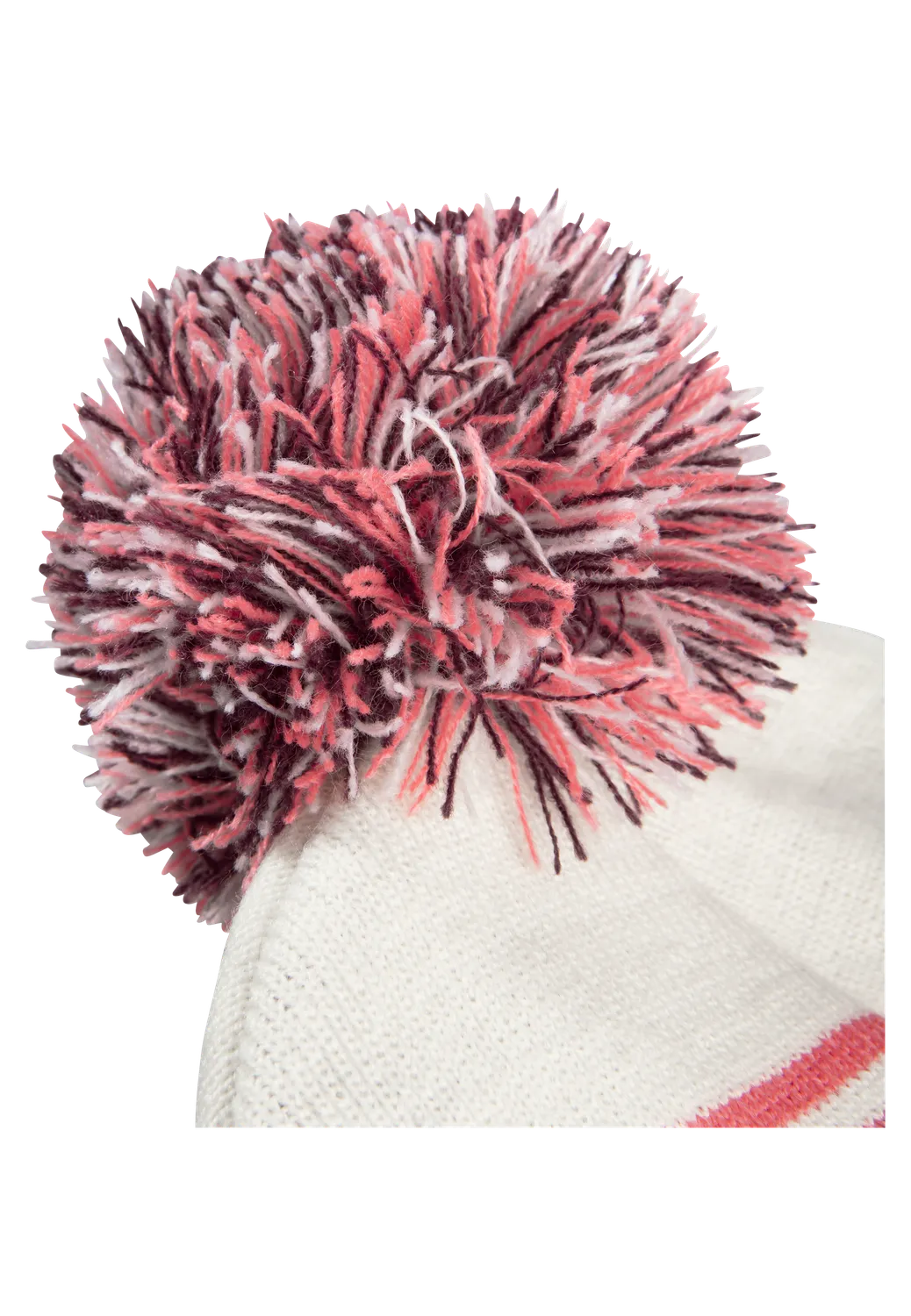 Jack Wolfskin Stripy Pompom Beanie K bonnet enfant