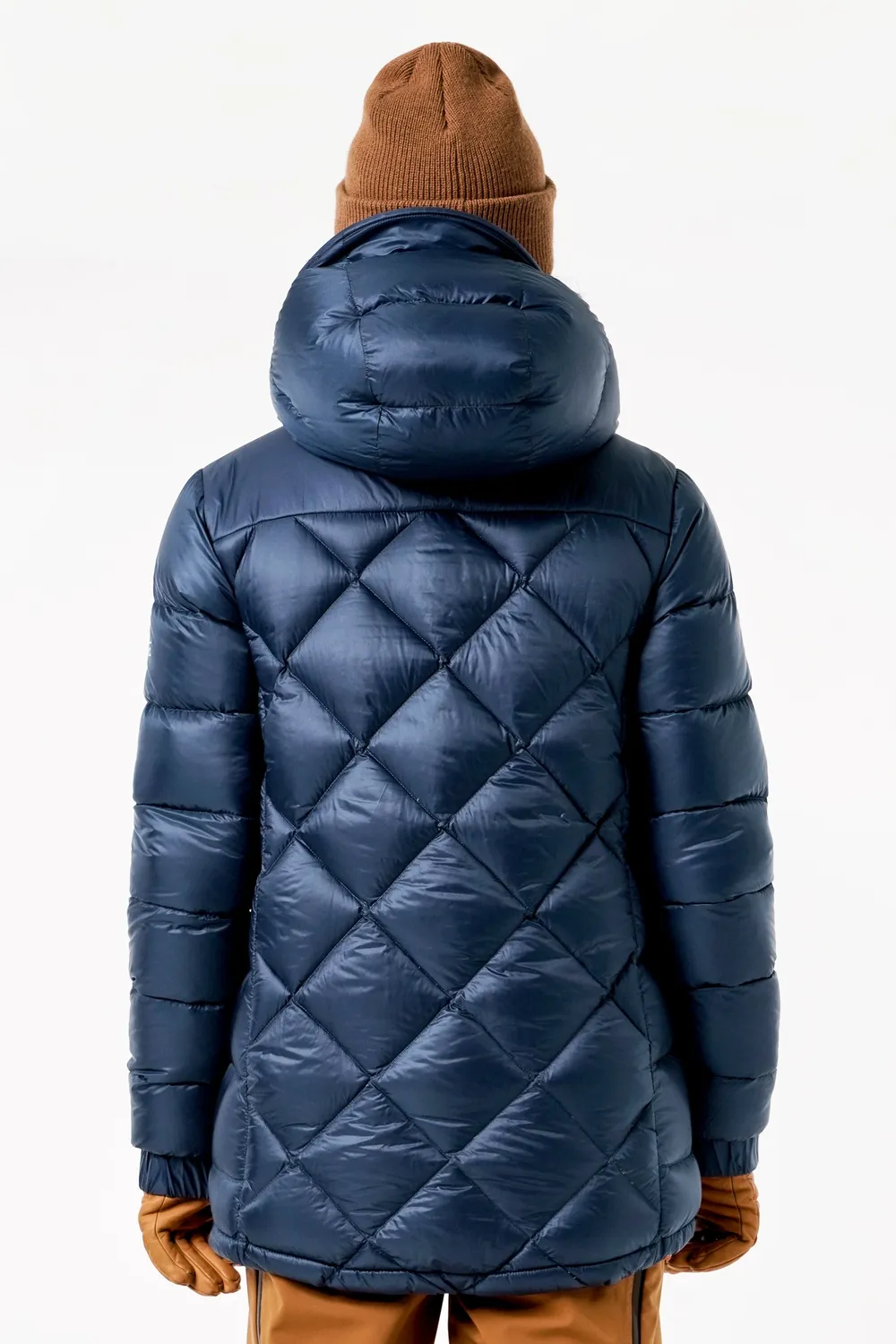 Orage Whitecap doudoune parka femme bleu duvet déperlante