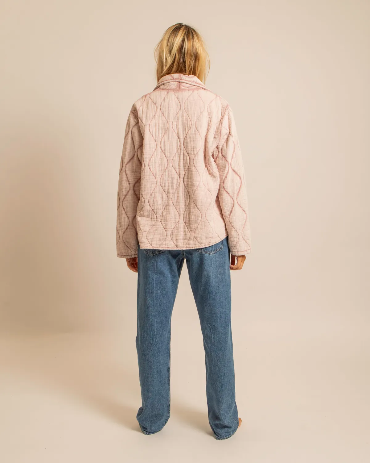 AOKYANOS Cuba kimono poudre coton matelassé