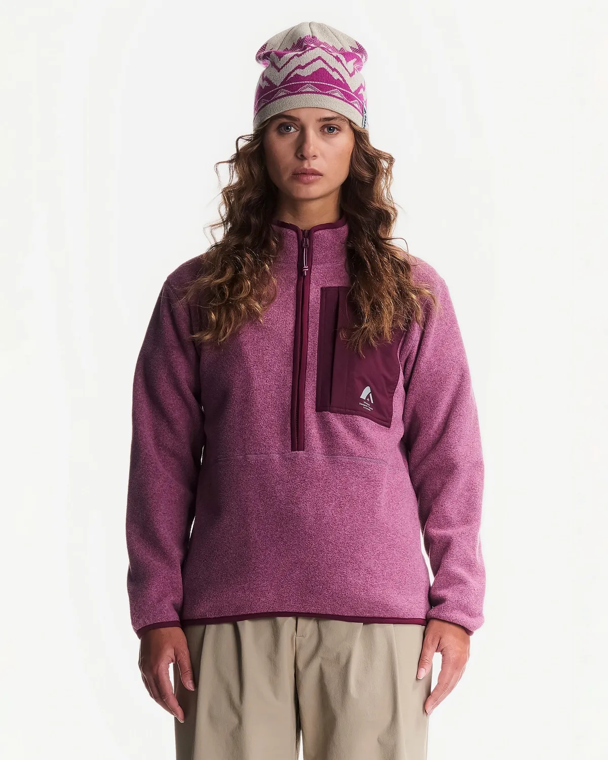 Orage Hunter polaire demi-zip femme Bud
