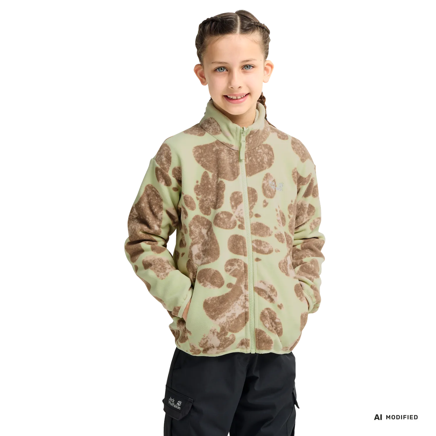 Jack Wolfskin Iceland 3in1 Print Jkt K veste 3-en-1 enfant