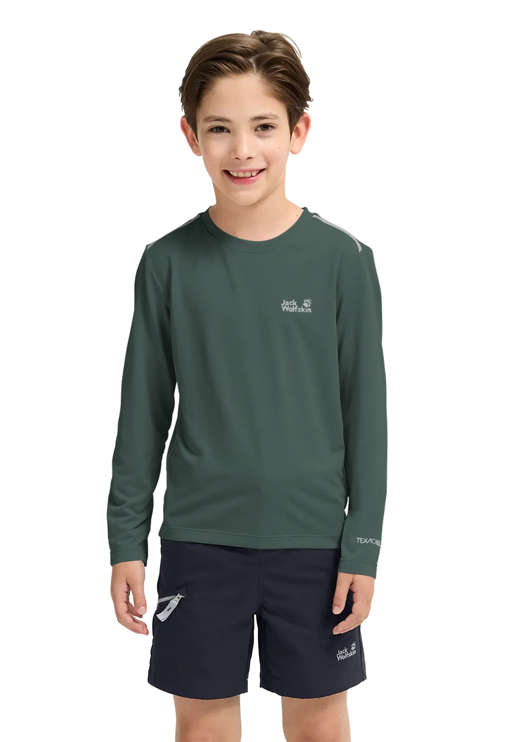 Jack Wolfskin Flare LS T K t-shirt enfant manches longues