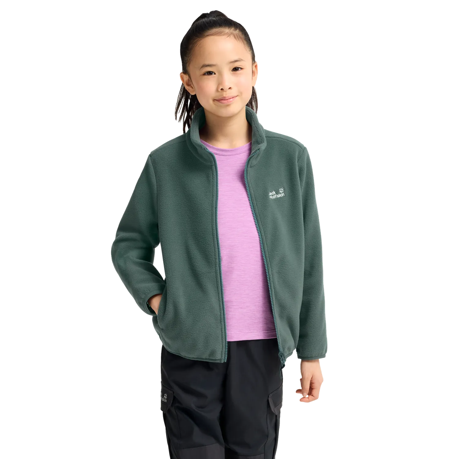 Jack Wolfskin Taunus 200 FZ K veste polaire enfant zippée