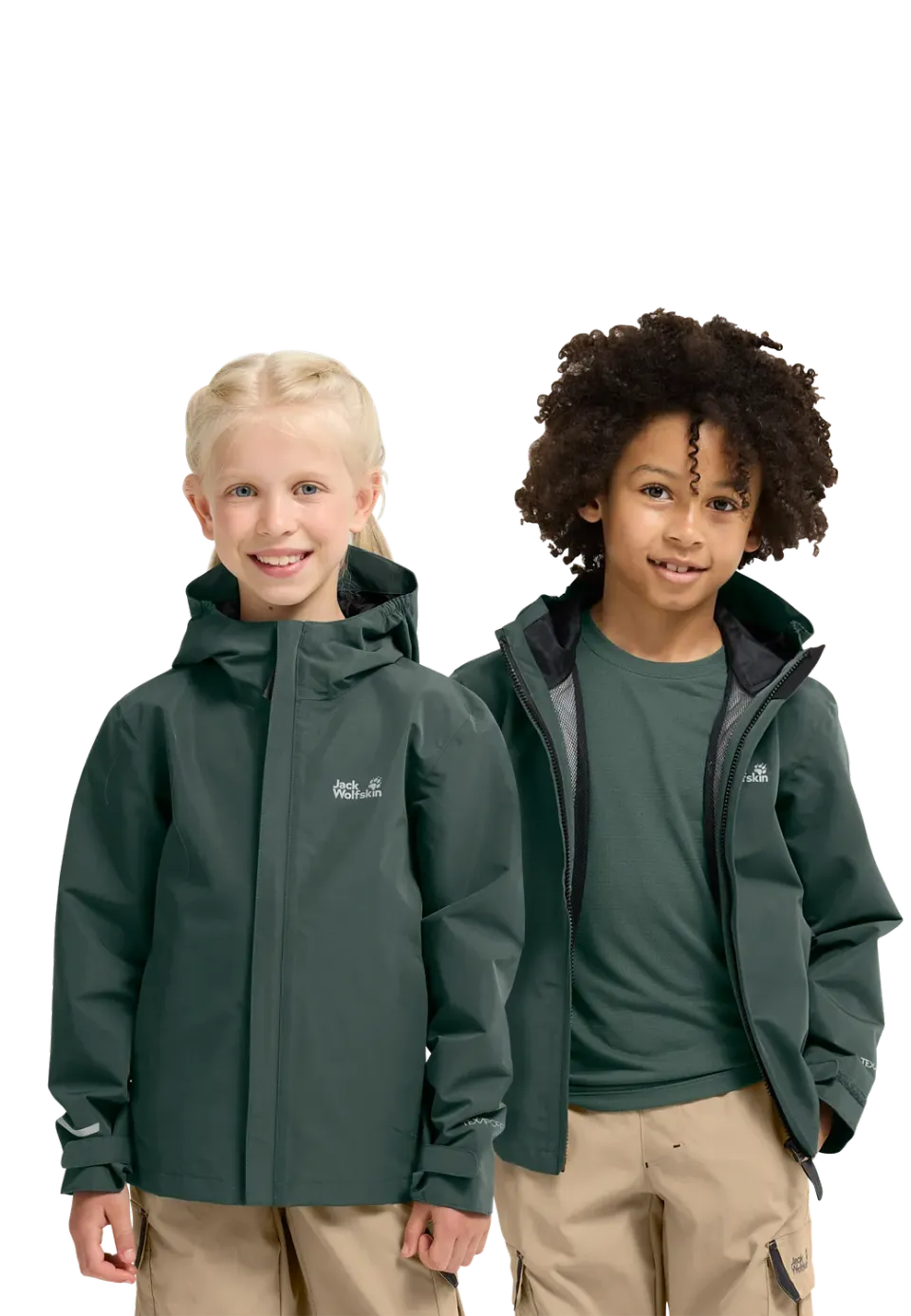 Jack Wolfskin Haze 2L Jkt K veste enfant imperméable