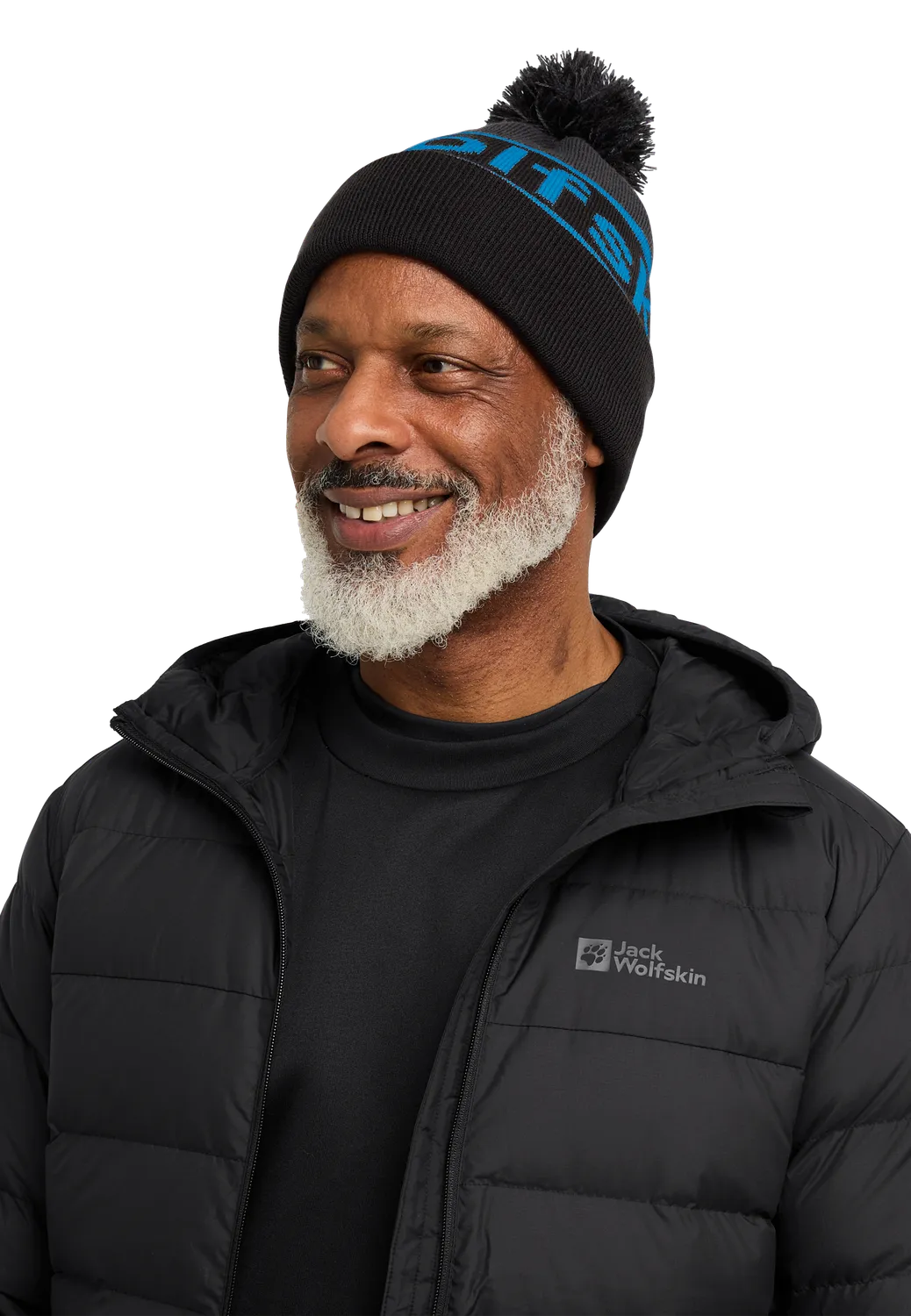 Jack Wolfskin Jack Beanie bonnet pompon acrylique