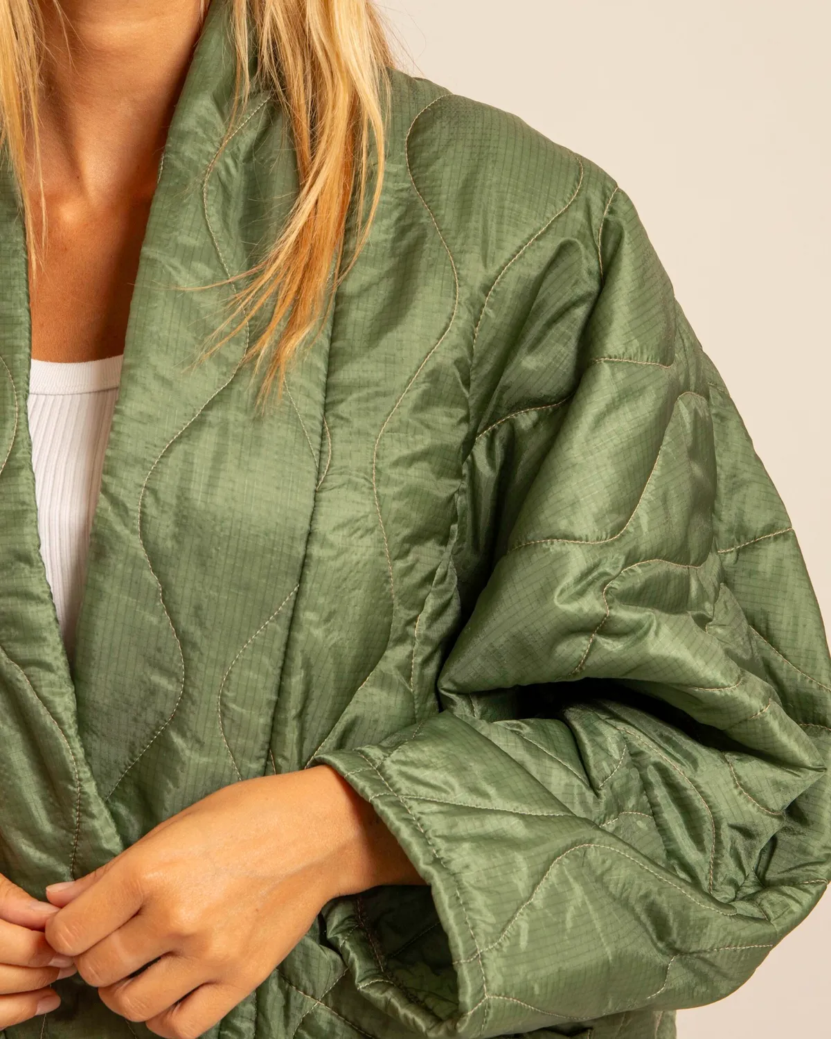 AOKYANOS Chicago Parachute veste kimono rip-stop