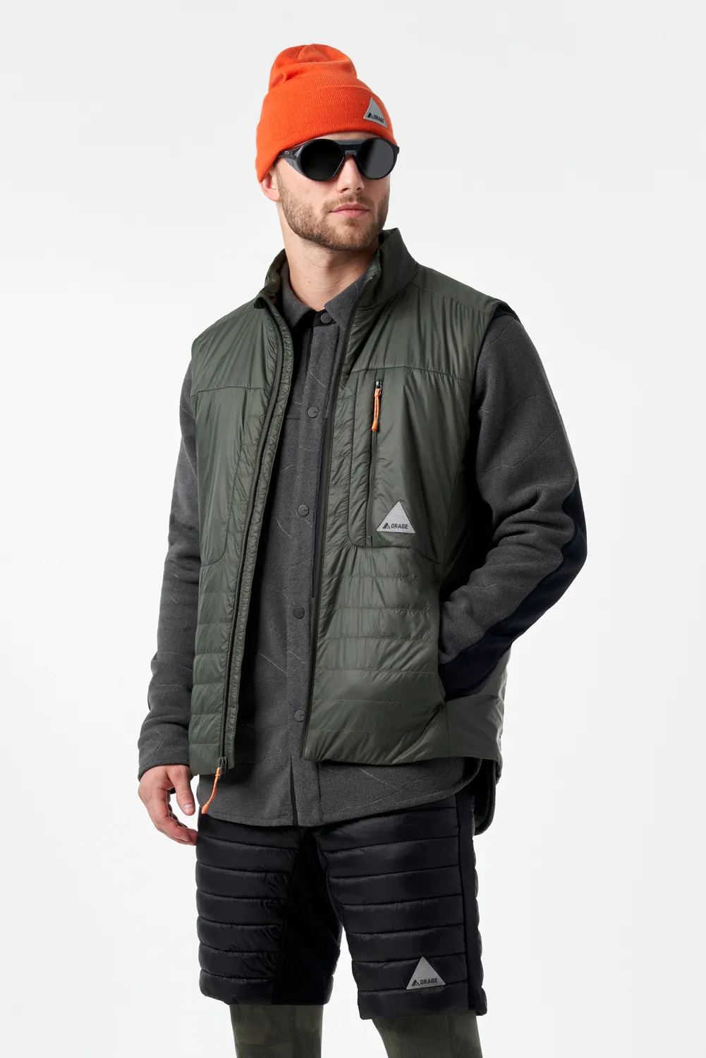 Orage Coastal gilet sans manches Boreal chaud