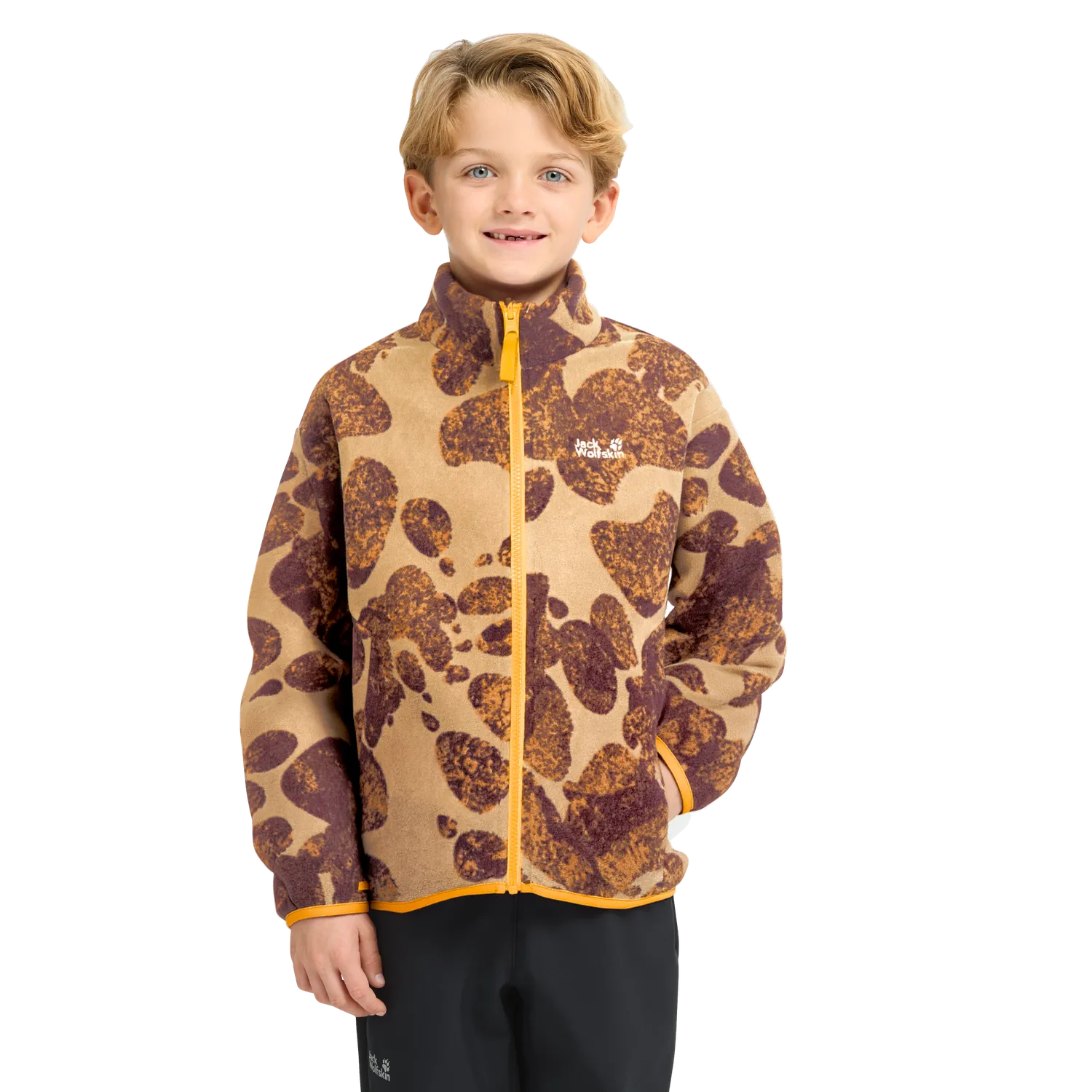 Jack Wolfskin Iceland 3in1 Print Jkt K veste enfant