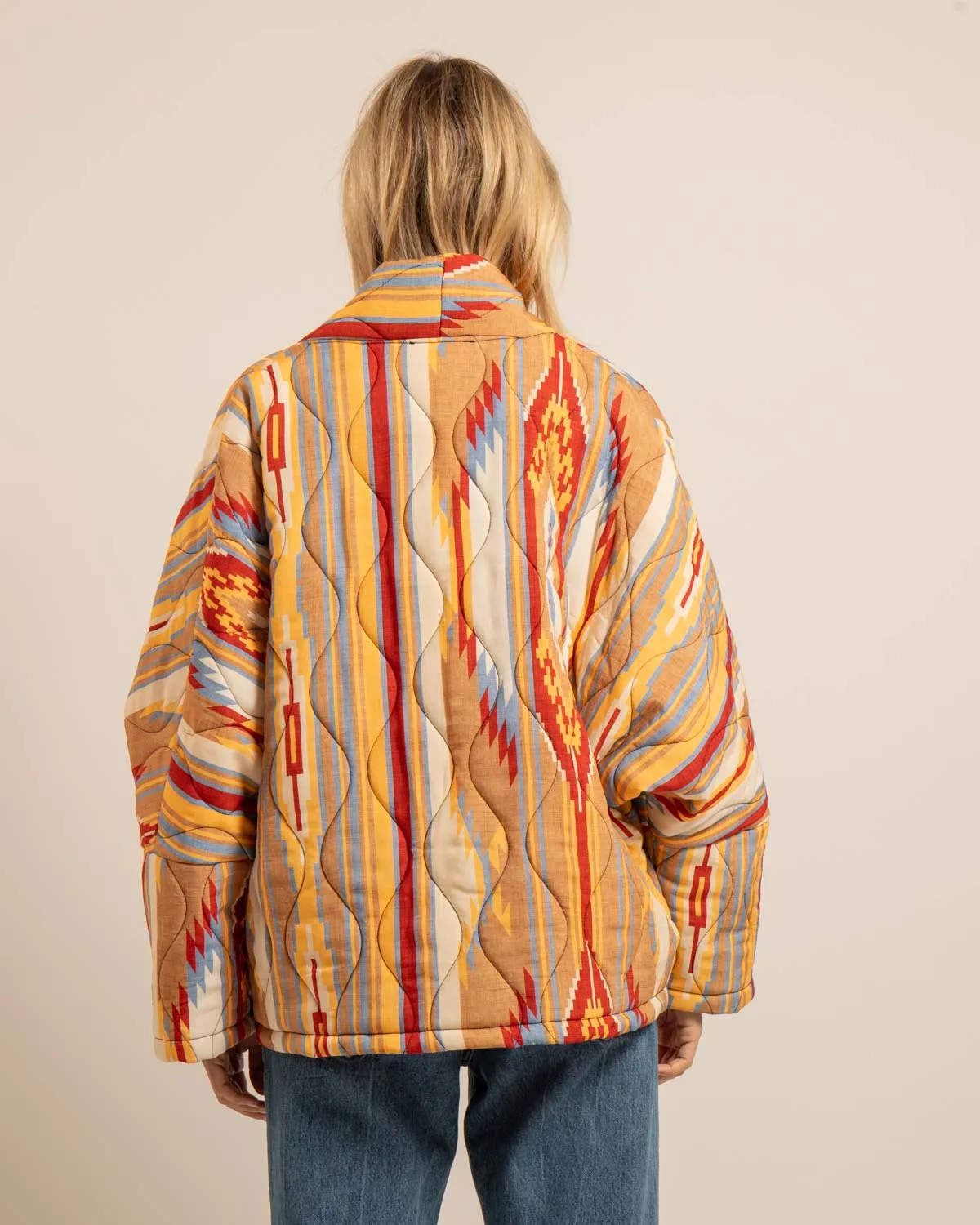 Aokyanos Chicago Koda kimono beige matelassé