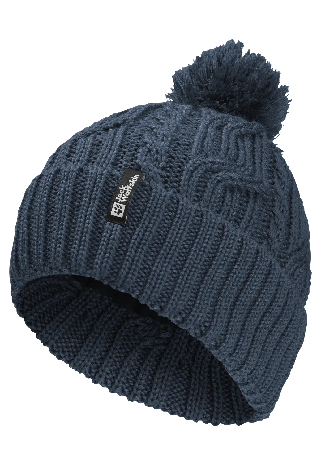 Jack Wolfskin Pompom Beanie bonnet pompon doublure polaire
