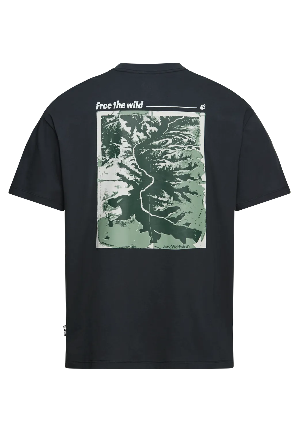 Jack Wolfskin Confident t-shirt homme coton imprimé