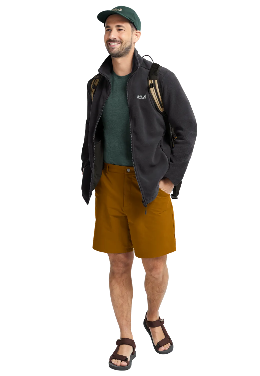 Jack Wolfskin Taunus 200 FZ M polaire homme zip chaude