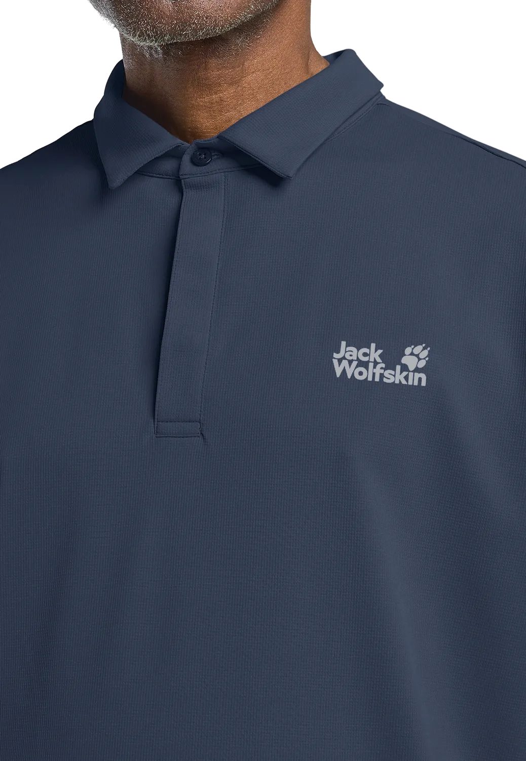 Jack Wolfskin Delgami Polo M polo homme respirant