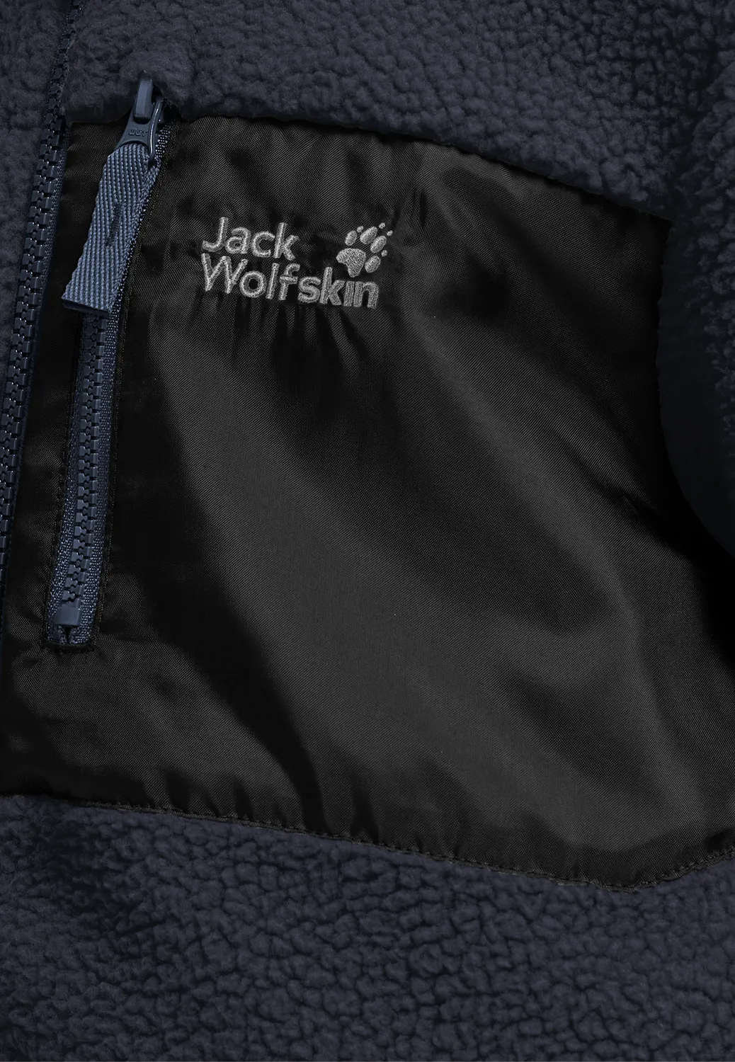 Jack Wolfskin Lite Curl FZ K polaire enfant zippée chaude
