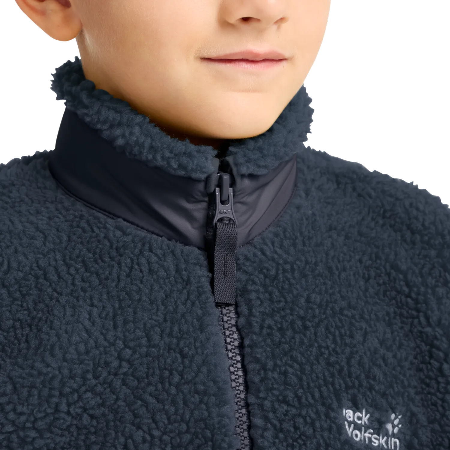 Jack Wolfskin Ice Curl gilet polaire enfant chaud