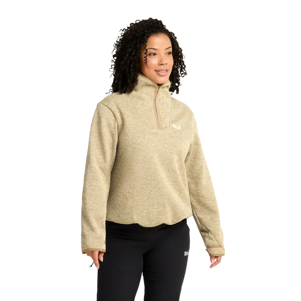 Jack Wolfskin Pinetrail HZ W pull polaire femme mi-zip