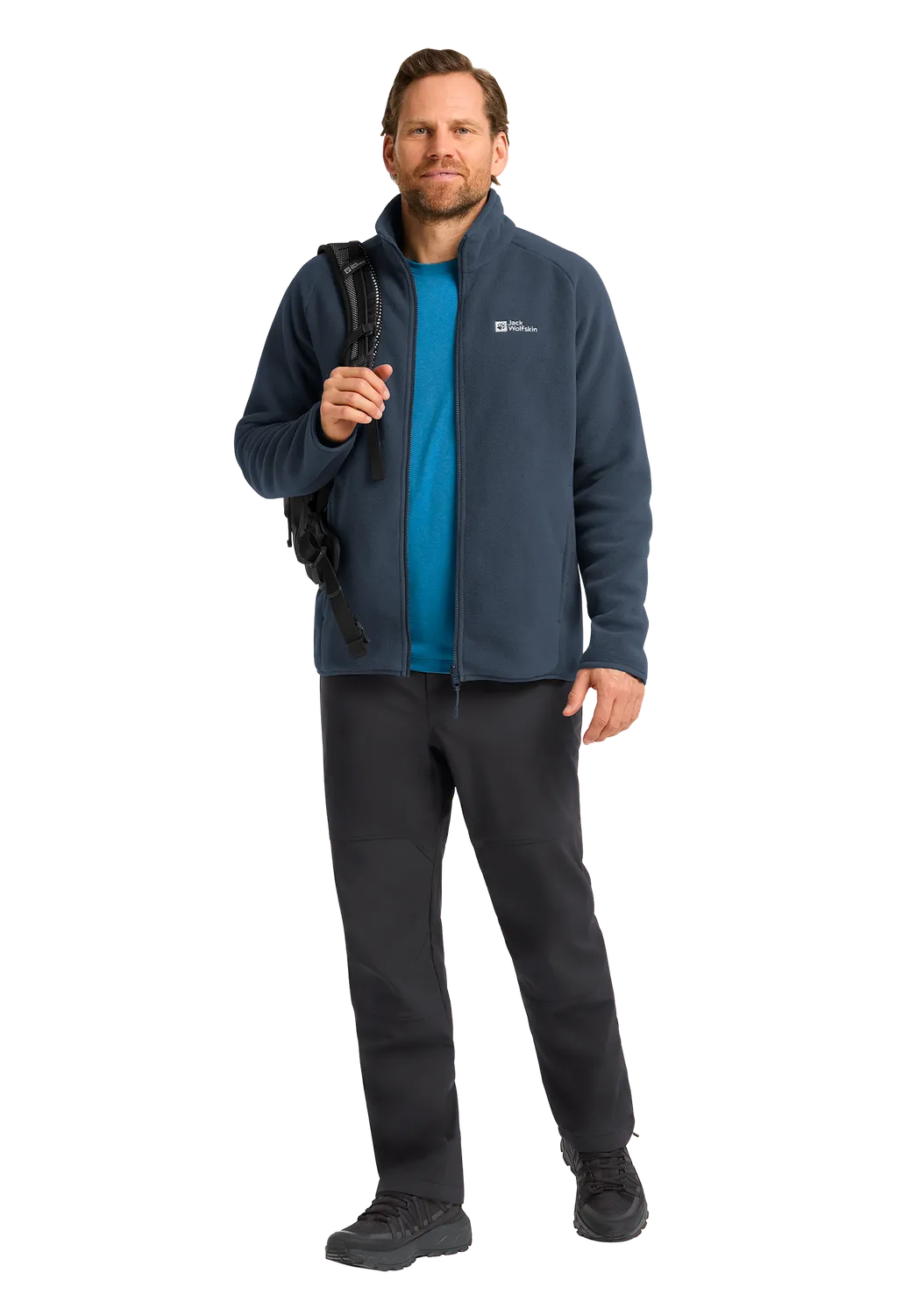 Jack Wolfskin Waldsteig FZ M veste polaire chaude