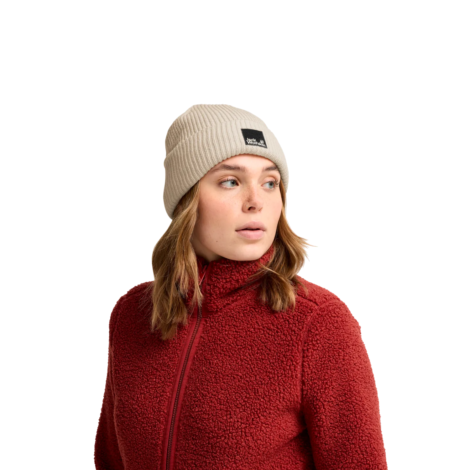 Jack Wolfskin Pergamon Beanie bonnet coupe-vent doublure polaire