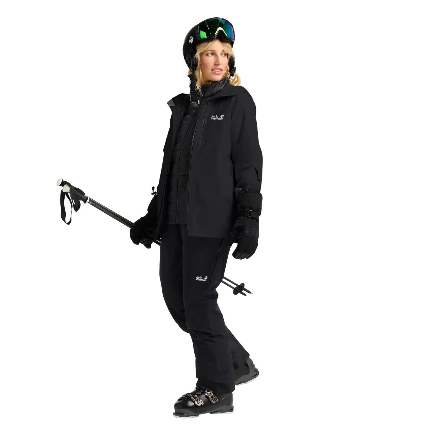 Jack Wolfskin Flowline 3in1 veste ski femme imperméable