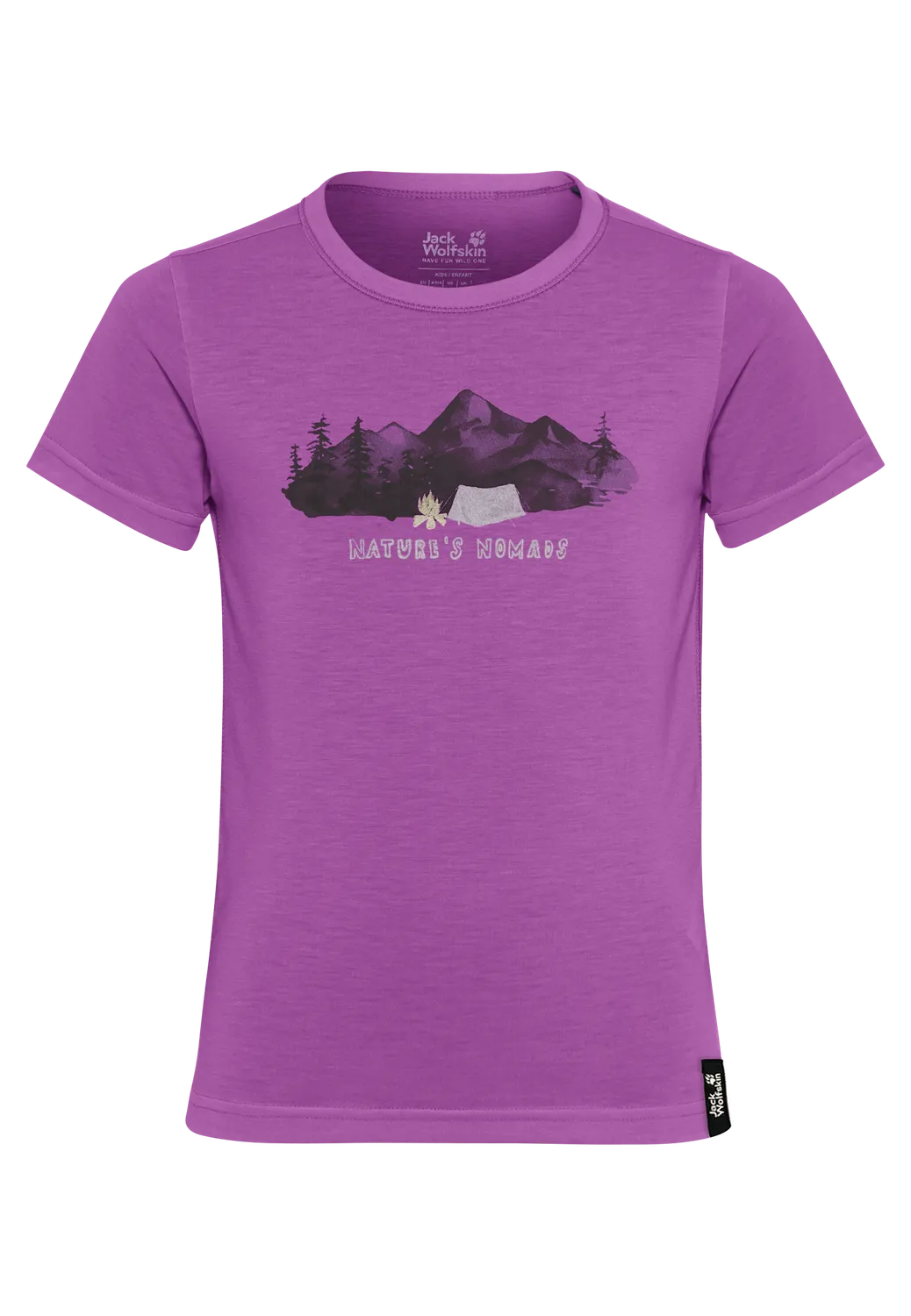 Jack Wolfskin Hiking Graphic T Kids t-shirt séchage rapide
