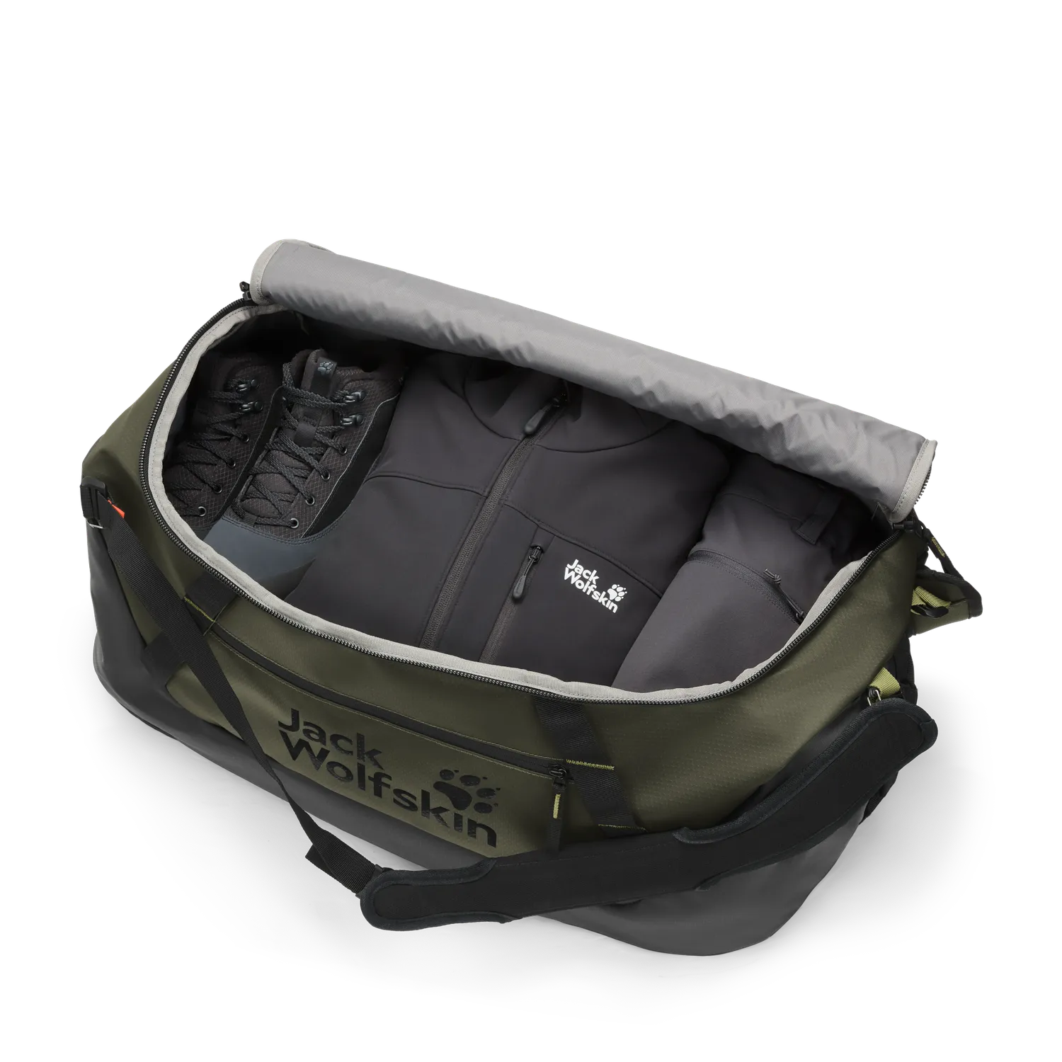 Jack Wolfskin Tecton Duffle 65 sac voyage 65l déperlant