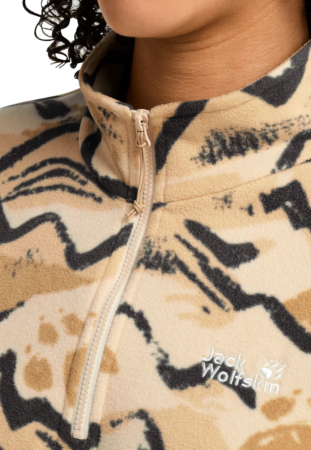 Jack Wolfskin Paw Era 100 Print HZ W pull polaire femme
