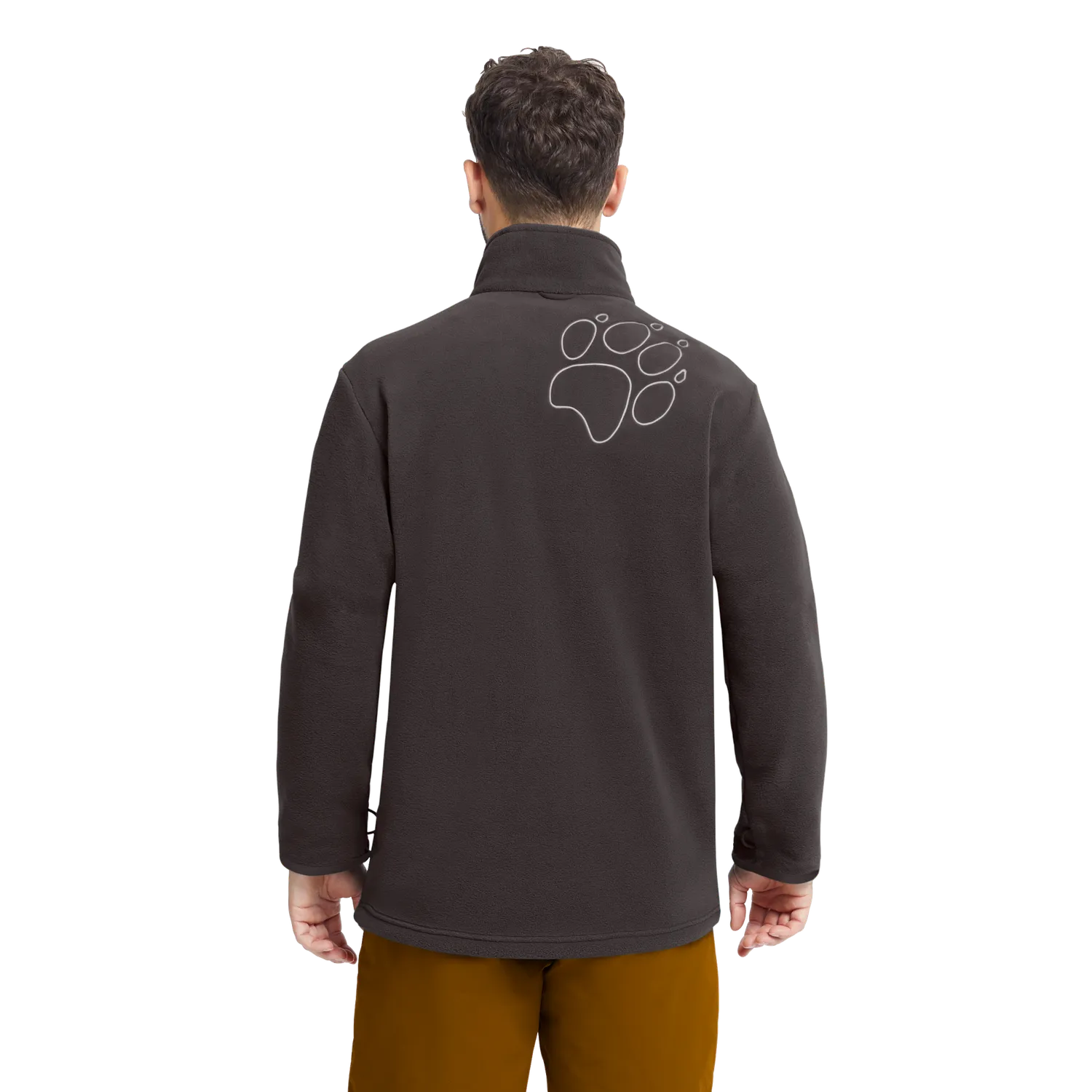 Jack Wolfskin Wild Rebel 200 pull polaire homme col zippé chaud