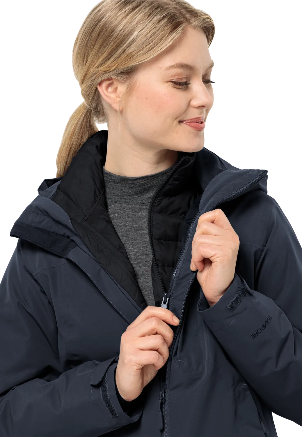 Jack Wolfskin Pilvi Down JKT W doudoune duvet femme chaude