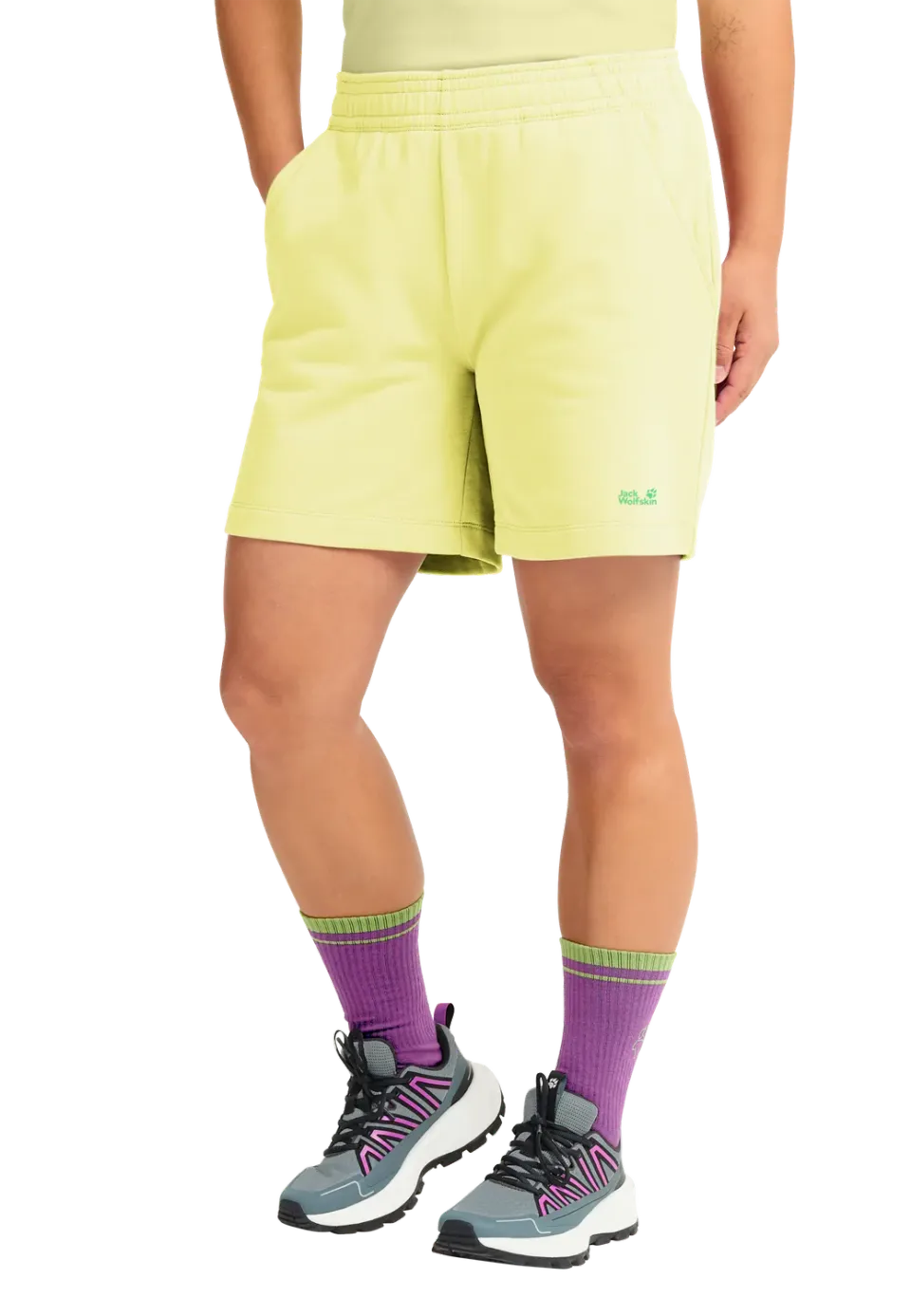 Jack Wolfskin Celebrate The Paw Shorts W short coton femme