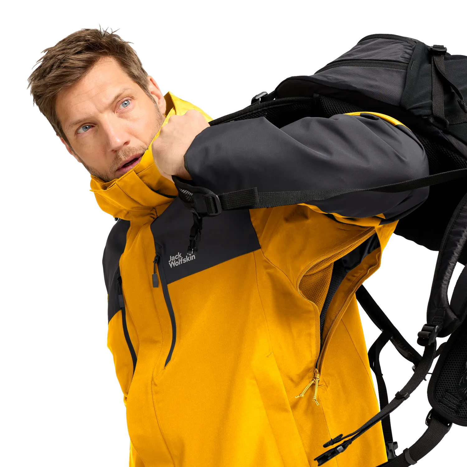 Jack Wolfskin Jasper Pro 2L veste imperméable homme 3-en-1