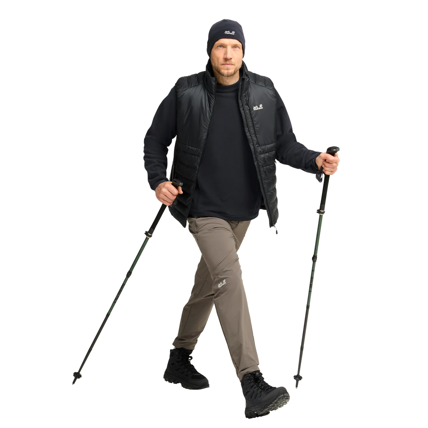 Jack Wolfskin Cold Ridge Crewneck M pull polaire
