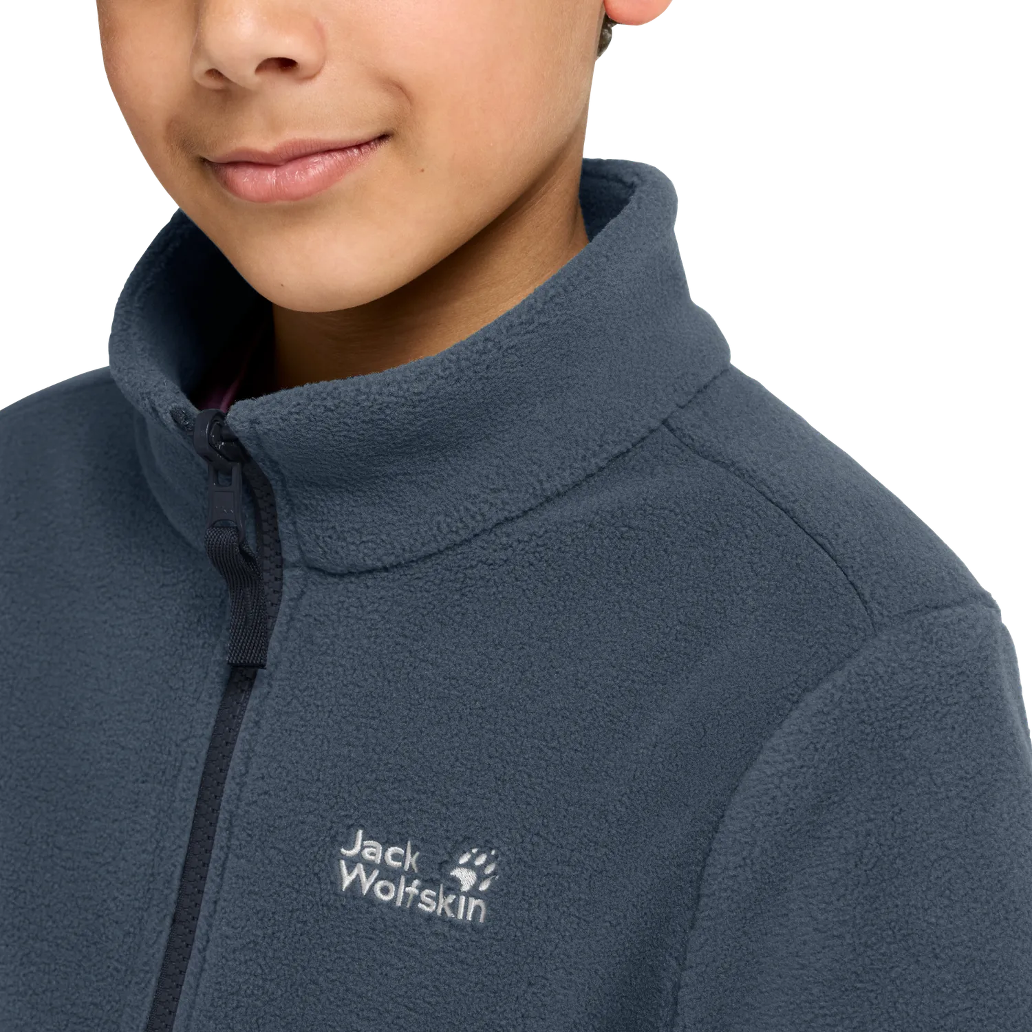 JACK WOLFSKIN TAUNUS 200 FZ K veste polaire enfant chaude