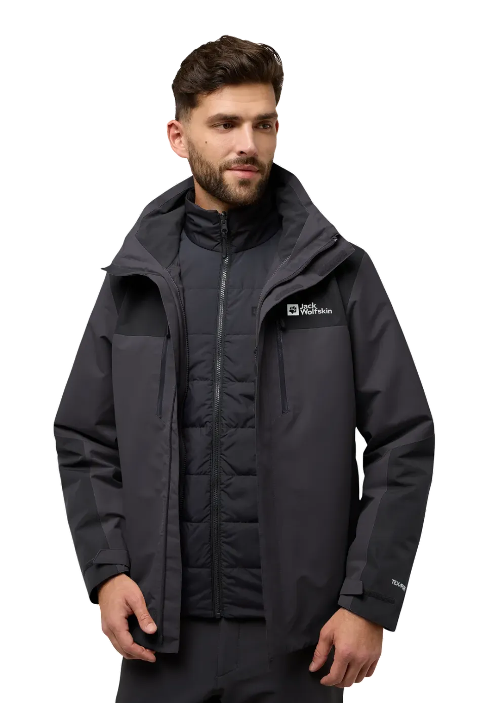Jack Wolfskin Jasper 3in1 Jkt M veste homme 3-en-1