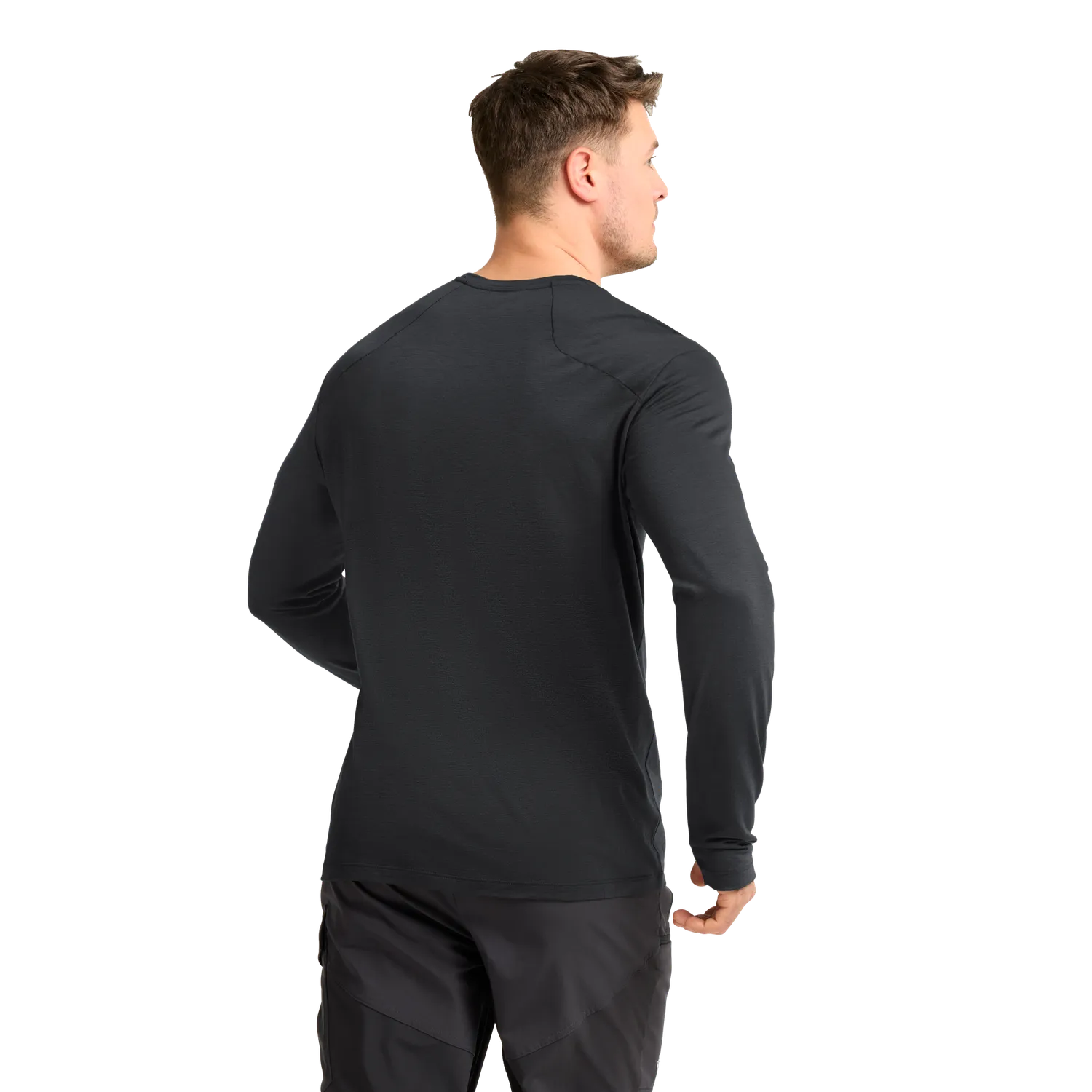 Jack Wolfskin Wool LS M t-shirt laine homme manches