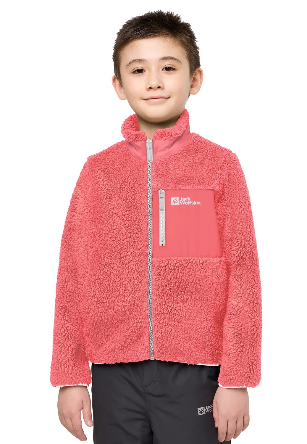 Jack Wolfskin Ice Curl Jacket veste polaire enfant chaude