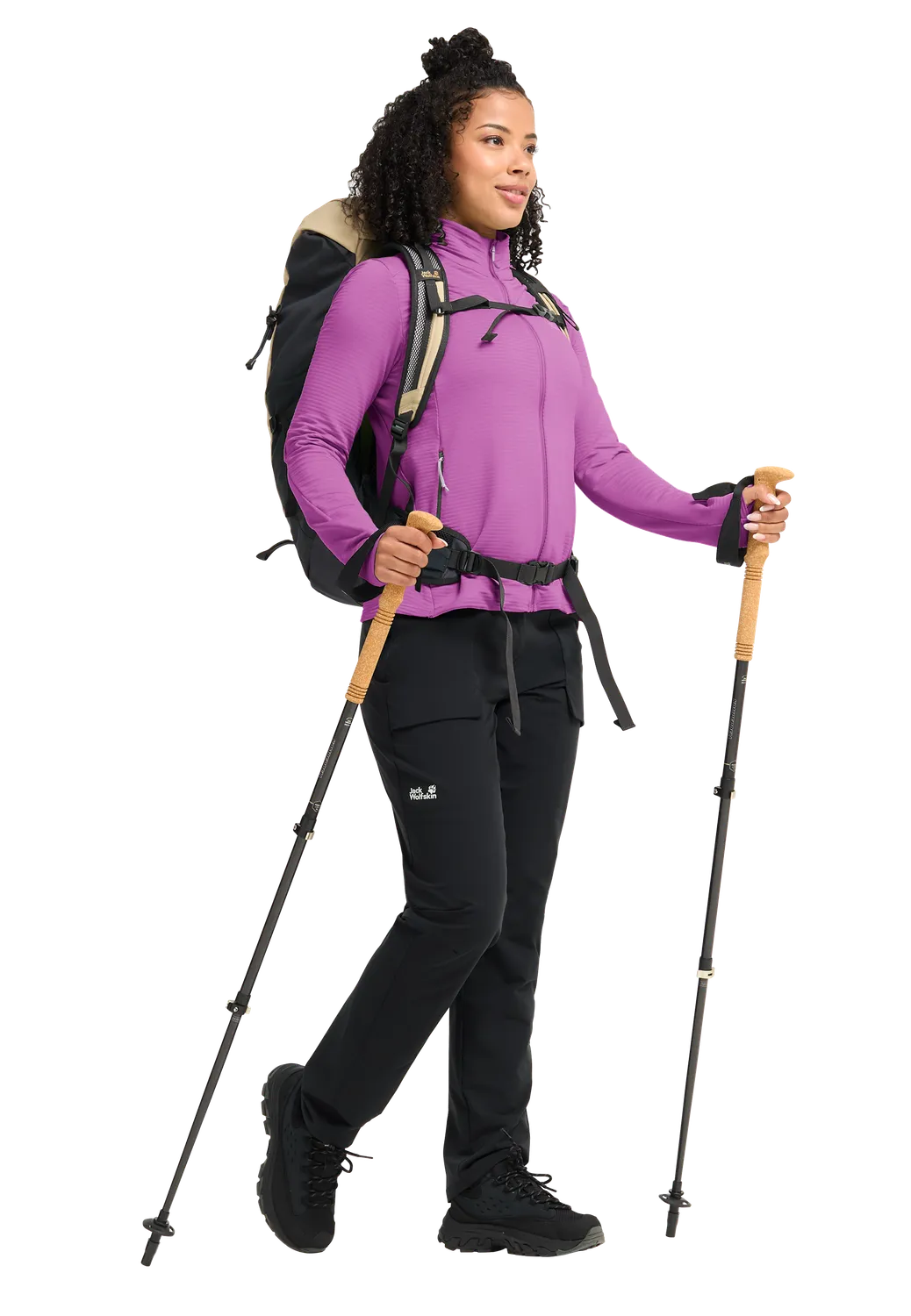 Jack Wolfskin Litestride FZ W polaire femme zippée