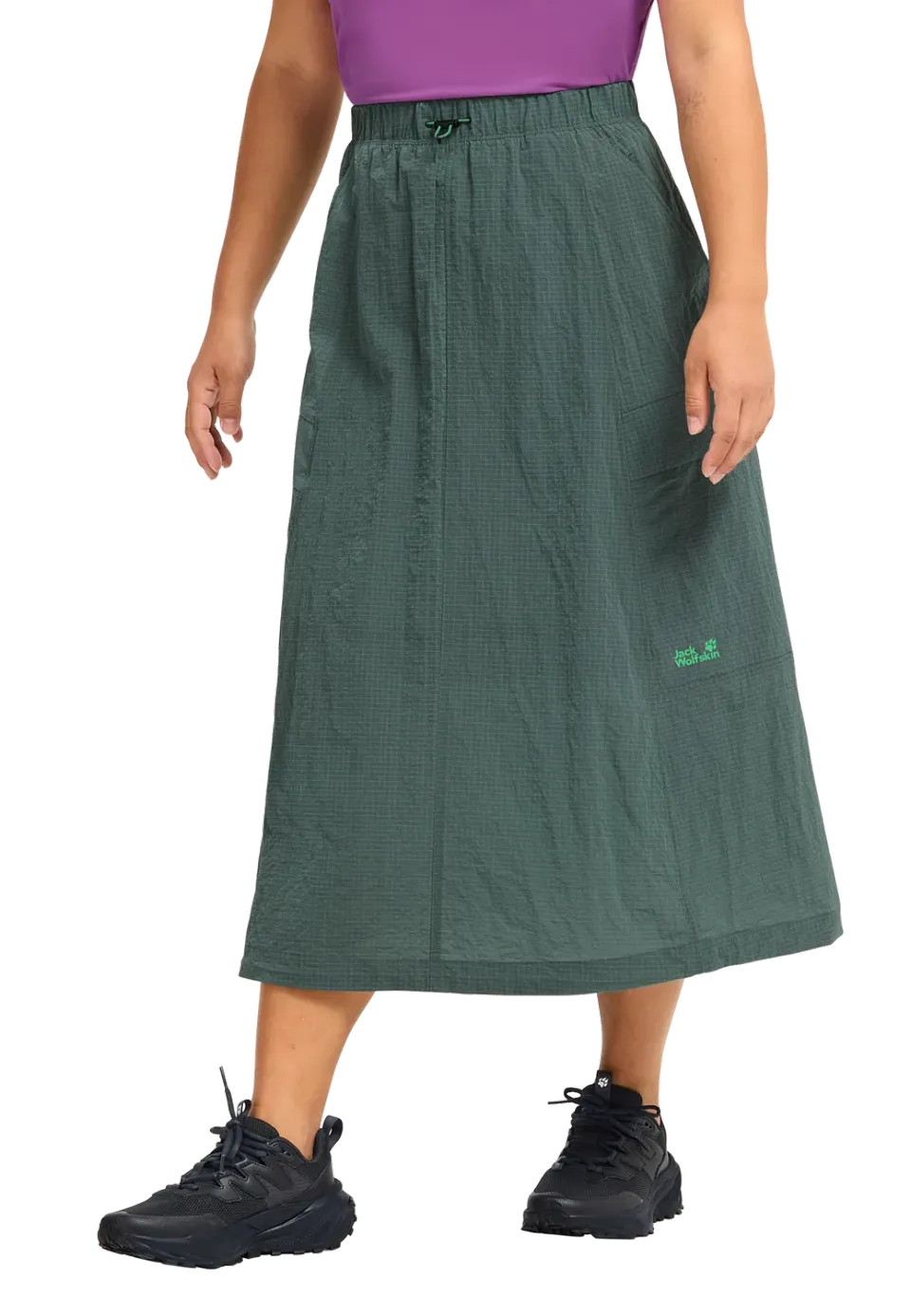 Jack Wolfskin Find The Wild Skirt W jupe femme froissée