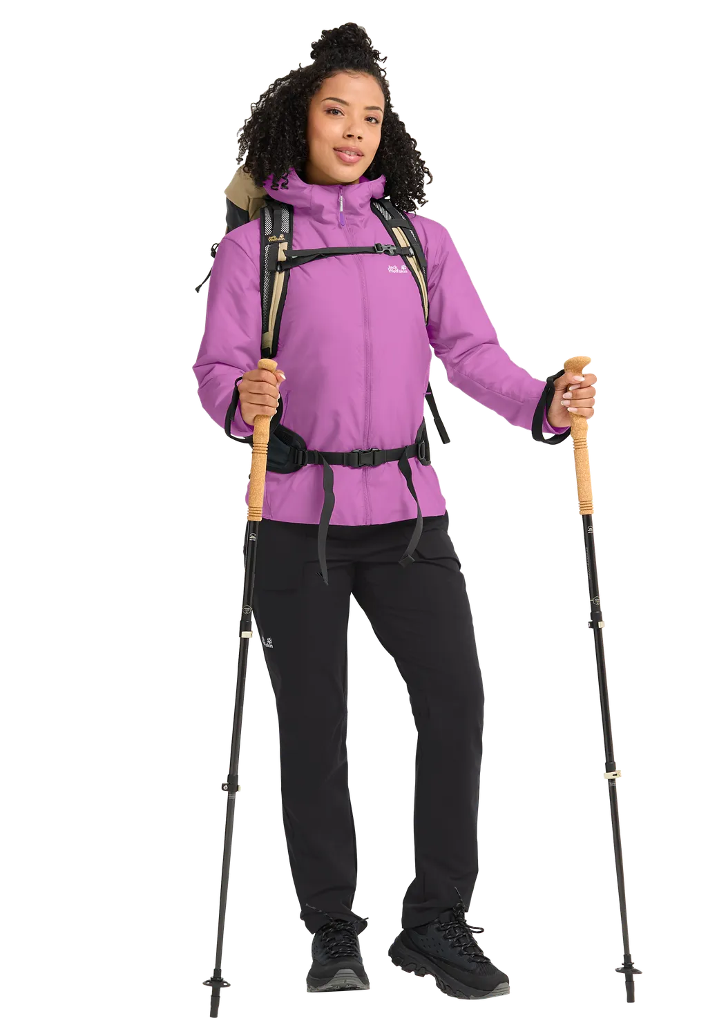 Jack Wolfskin Trail Light Hybrid Jkt W veste femme coupe-vent