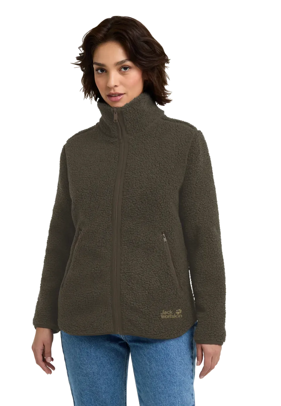 Jack Wolfskin High Curl veste polaire femme sherpa