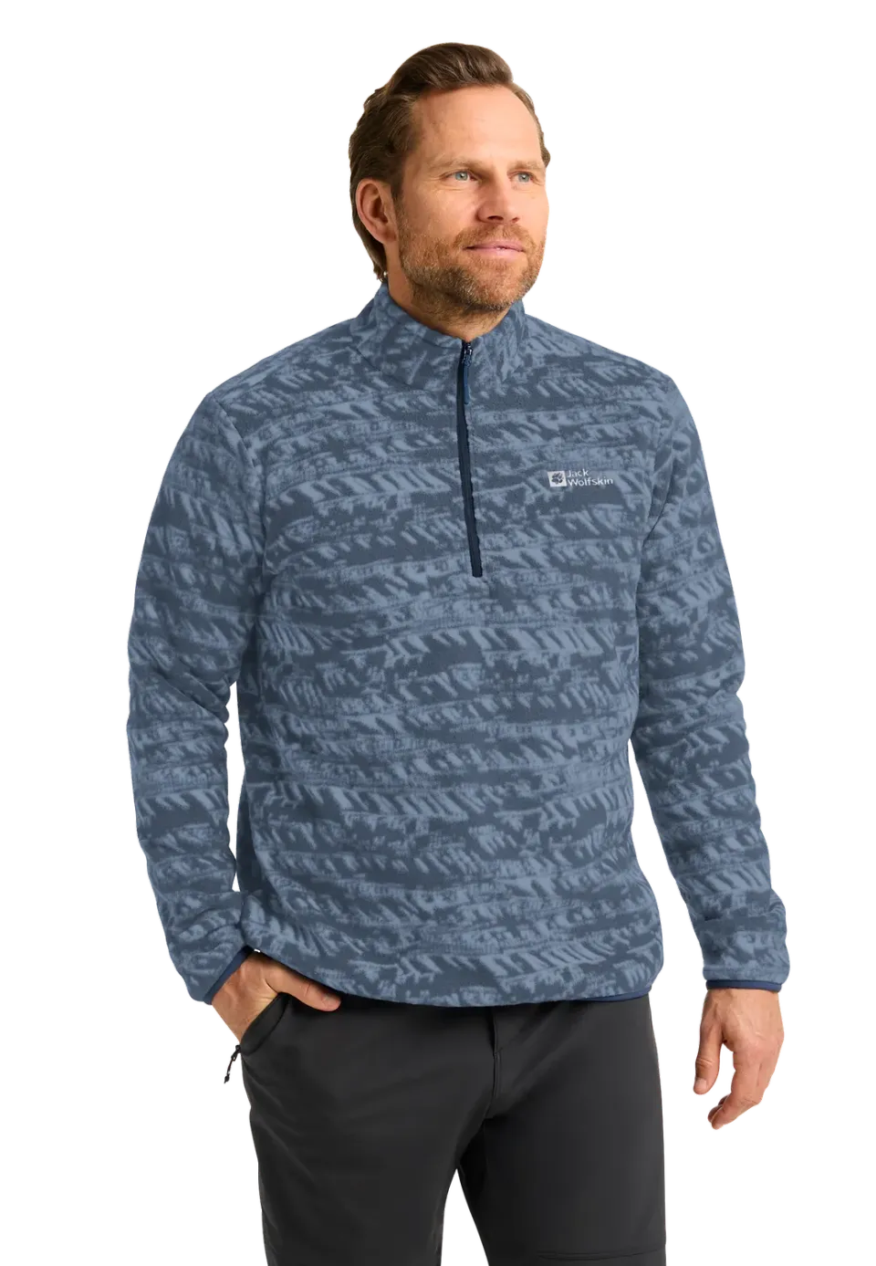 Jack Wolfskin Big Sky HZ M pull polaire homme chaud