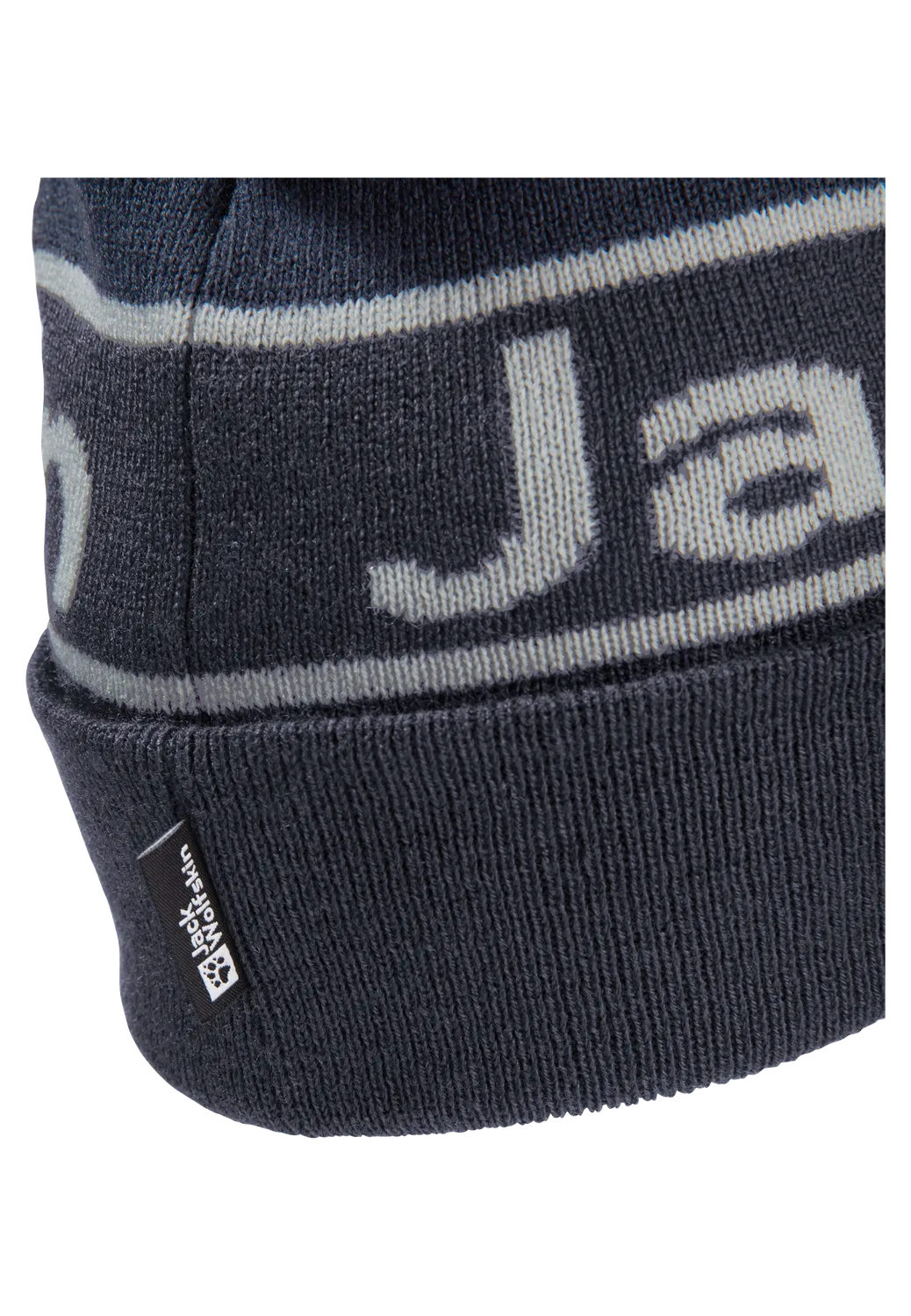 Jack Wolfskin Jack Beanie bonnet pompon acrylique