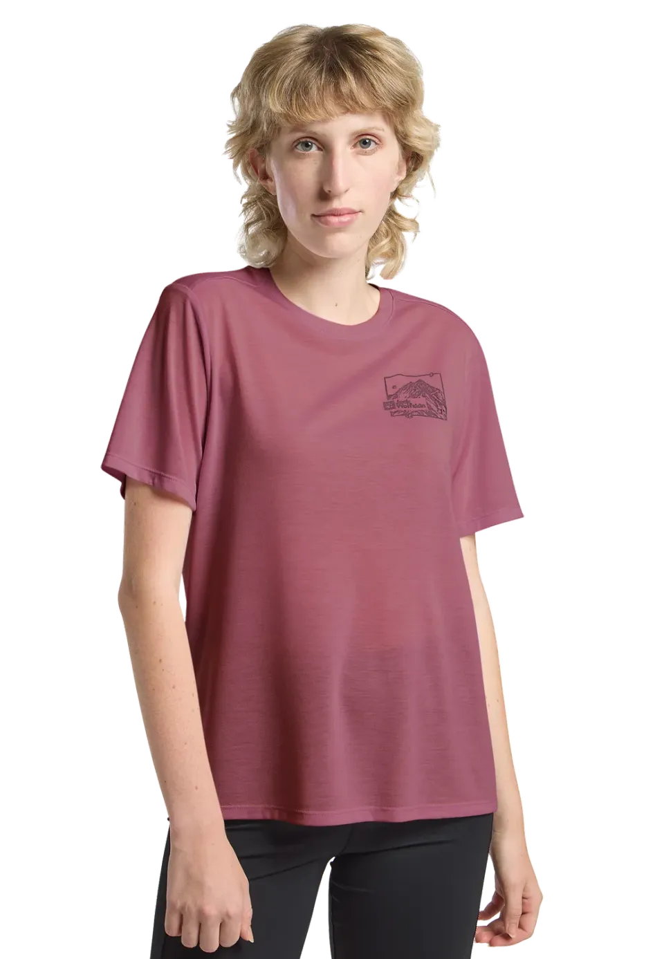 Jack Wolfskin Vonnan Graphic T T-shirt femme anti-odeurs