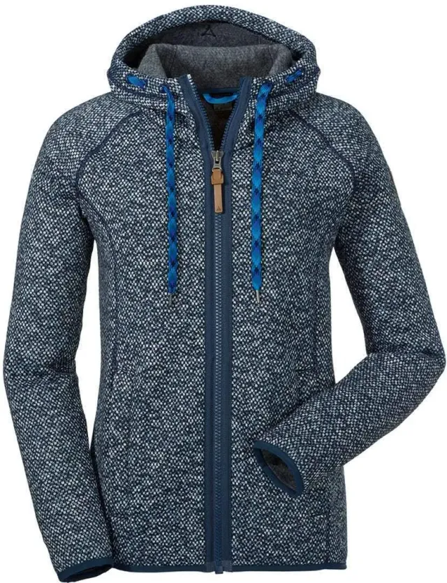 Schöffel Aberdeen1 sweat polaire femme navy capuche