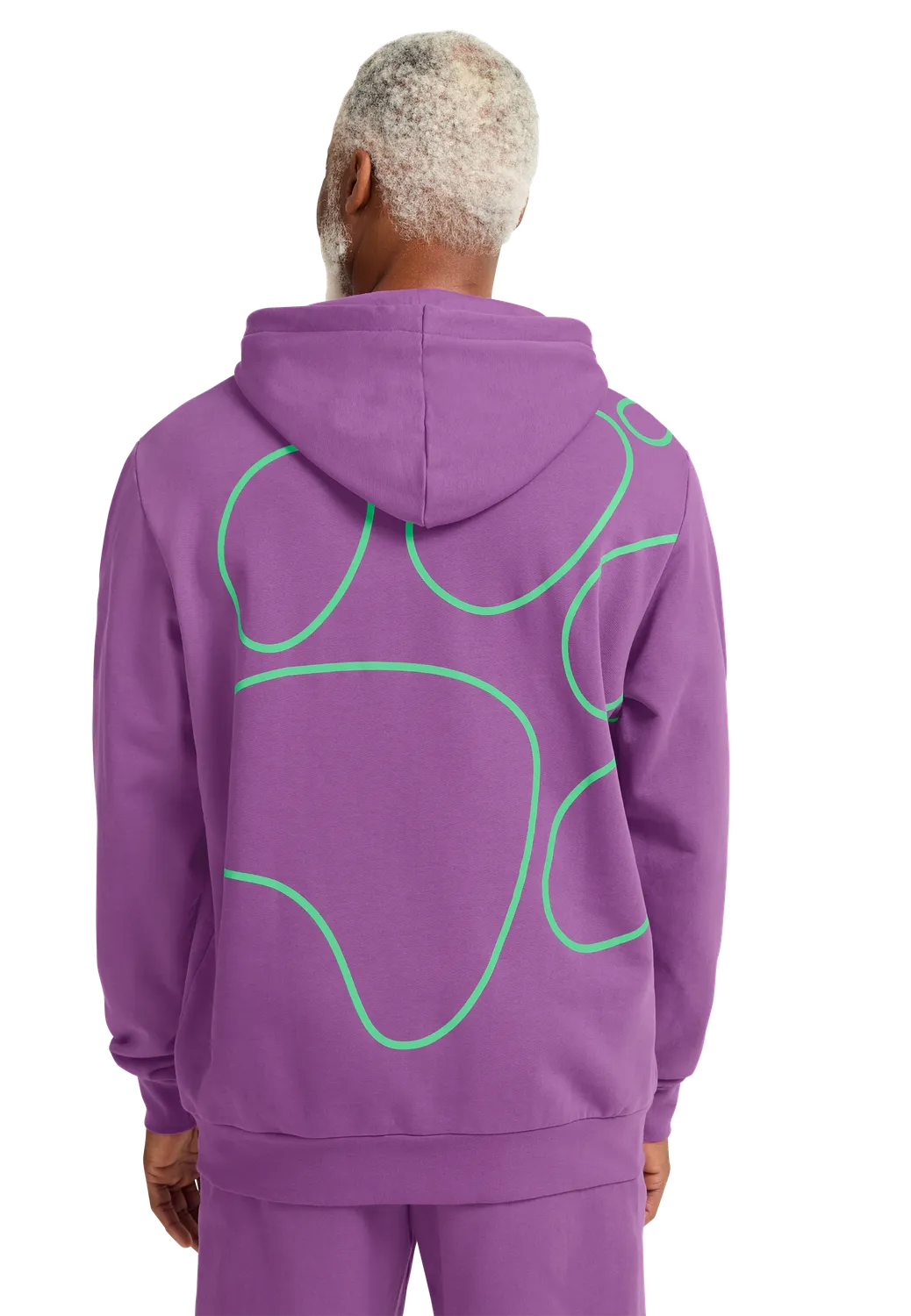 Jack Wolfskin Celebrate Paw Hoody M sweat capuche coton