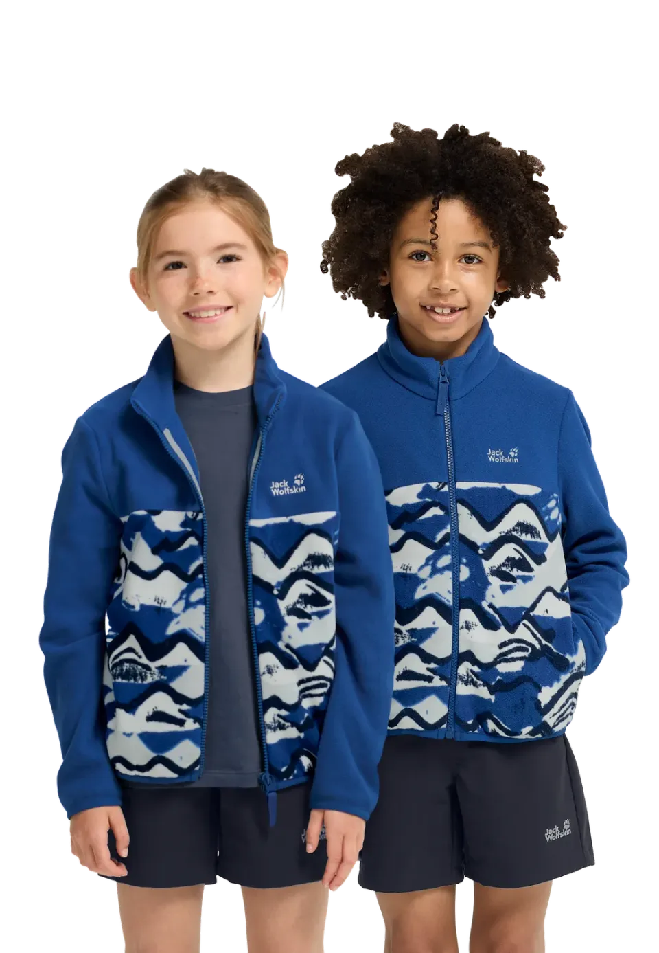Jack Wolfskin Paw Era 100 Print FZ veste polaire enfant imprimé